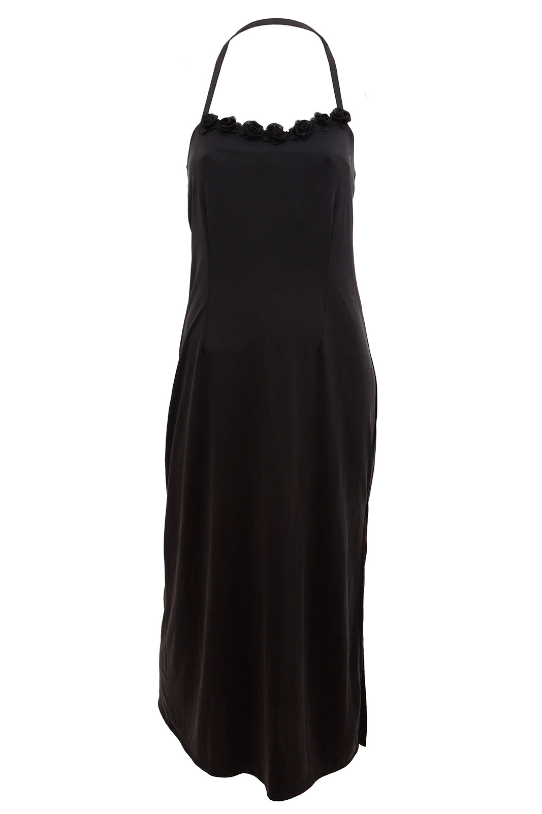 Μαύρο εξώπλατο φόρεμα - MONICA Dress